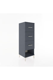 Hyperion Dolap 3 Çekmeceli 44x44x134 Antrasit-Antrasit