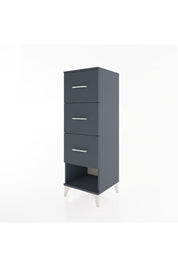 Hyperion Dolap 3 Çekmeceli 44x44x134 Antrasit-Antrasit