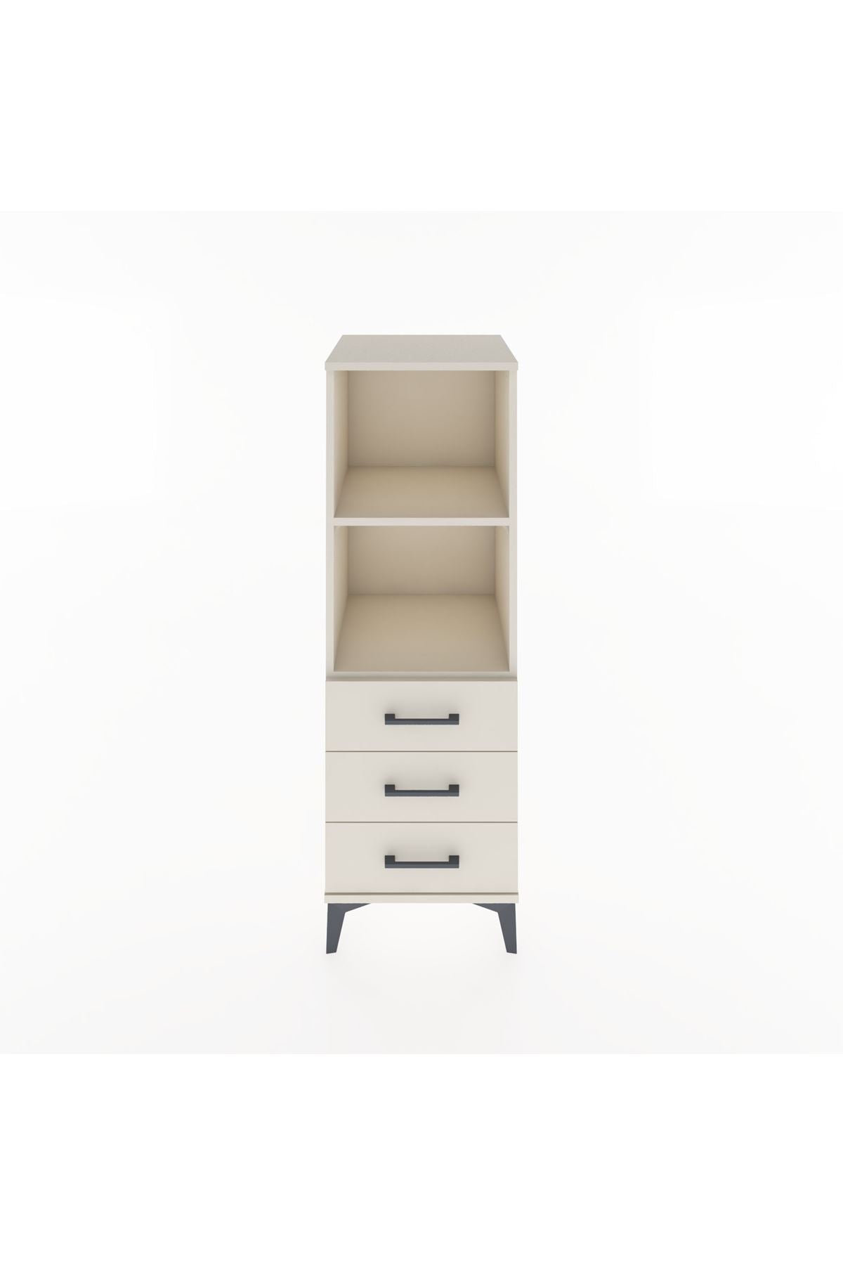 Hyperion Dolap 2 Raflı 3 Çekmeceli 44x44x134 Aytaşı-Aytaşı