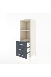 Hyperion Dolap 2 Raflı 3 Çekmeceli 44x44x134 Aytaşı-Antrasit