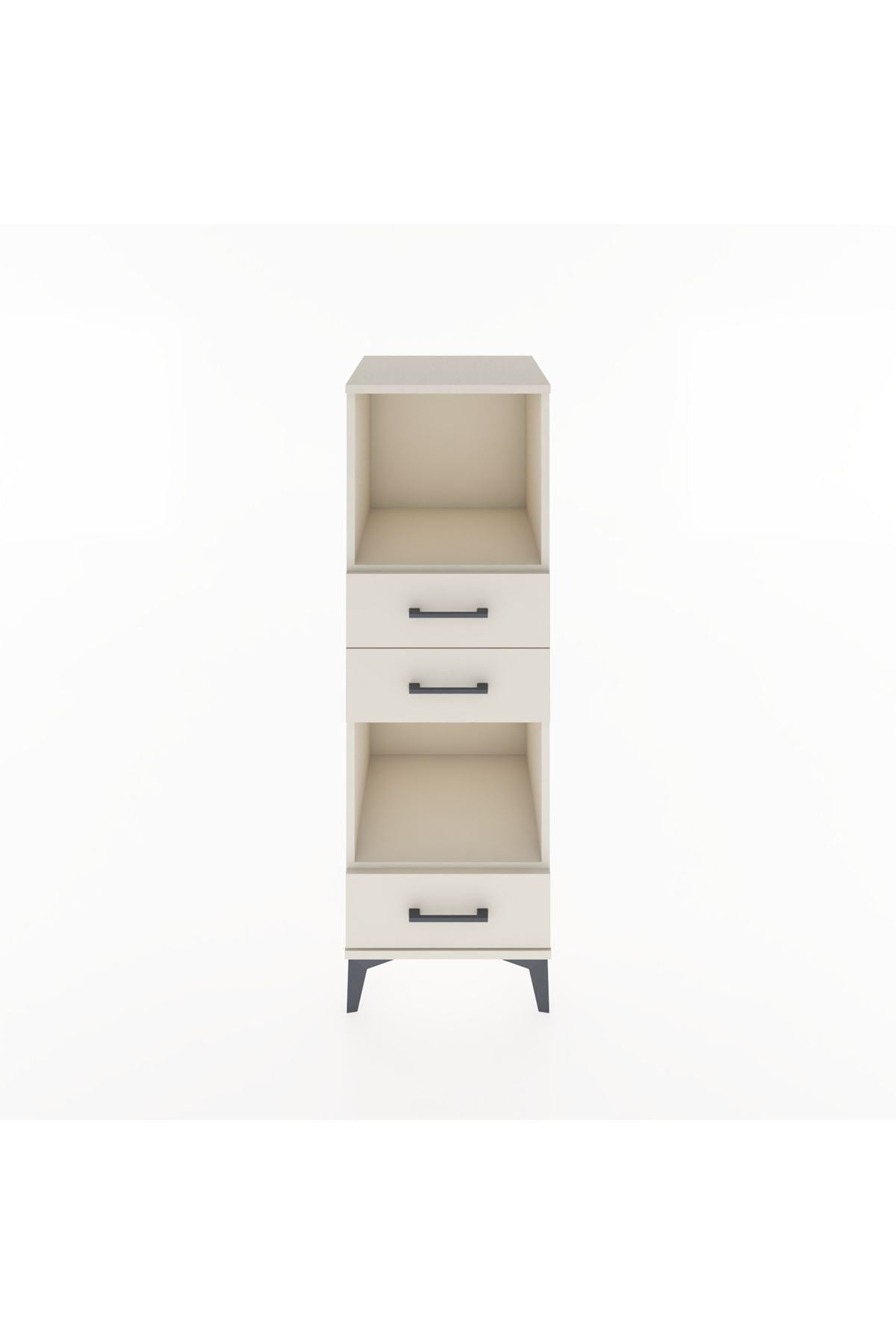 Hyperion Dolap 2 Raflı 3 Çekmeceli 44x44x134 Aytaşı-Aytaşı