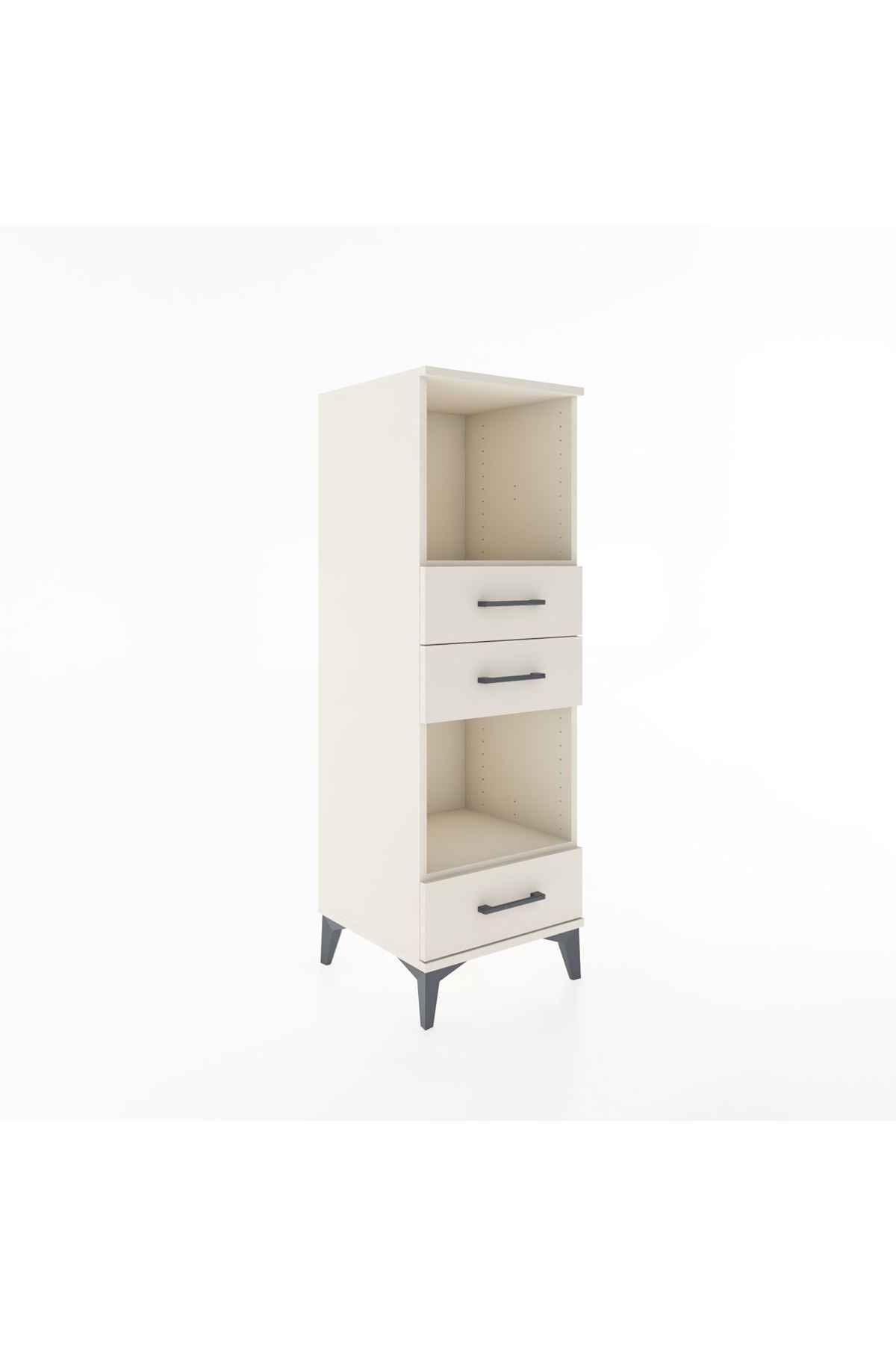 Hyperion Dolap 2 Raflı 3 Çekmeceli 44x44x134 Aytaşı-Aytaşı