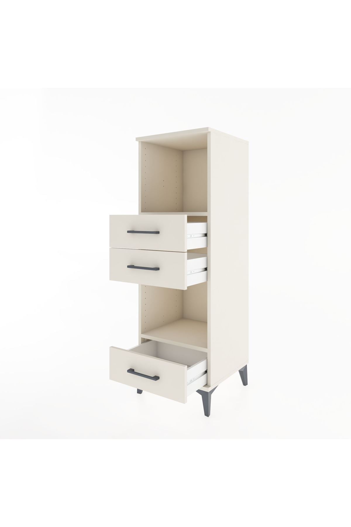 Hyperion Dolap 2 Raflı 3 Çekmeceli 44x44x134 Aytaşı-Aytaşı