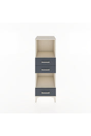 Hyperion Dolap 2 Raflı 3 Çekmeceli 44x44x134 Aytaşı-Antrasit