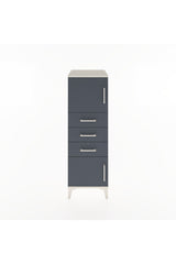 Hyperion Dolap Tek Raflı 3 Çekmeceli 2 Kapaklı 44x44x134