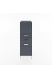 Hyperion Dolap Tek Raflı 3 Çekmeceli 2 Kapaklı 44x44x134 - S49M052V5B