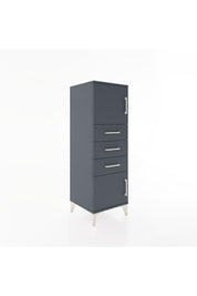 Hyperion Dolap Tek Raflı 3 Çekmeceli 2 Kapaklı 44x44x134 - S49M052V5B