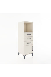 Hyperion Dolap Tek Raflı 3 Çekmeceli Tek Kapaklı 44x44x134