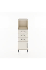 Hyperion Dolap Tek Raflı 3 Çekmeceli Tek Kapaklı 44x44x134