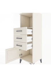 Hyperion Dolap Tek Raflı 3 Çekmeceli Tek Kapaklı 44x44x134