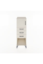 Hyperion Dolap Tek Raflı 3 Çekmeceli Tek Kapaklı 44x44x134 Aytaşı-Aytaşı