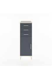 Hyperion Dolap 3 Çekmeceli Tek Kapaklı 44x44x134 Aytaşı-Antrasit