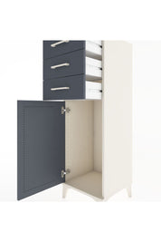 Hyperion Dolap 3 Çekmeceli Tek Kapaklı 44x44x134 Aytaşı-Antrasit