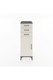 Hyperion Dolap 3 Çekmeceli Tek Kapaklı 44x44x134 Antrasit-Aytaşı