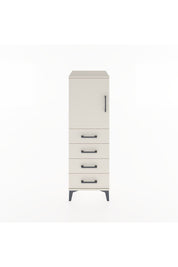 Hyperion Dolap 2 Raflı 4 Çekmeceli Tek Kapaklı 44x44x134 Aytaşı-Aytaşı