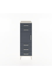 Hyperion Dolap Tek Raflı 5 Çekmeceli Tek Kapaklı 44x44x134