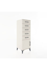 Hyperion Dolap 5 Çekmeceli Tek Kapaklı 44x44x134 - S49M067V1B