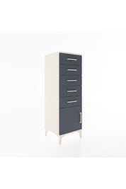 Hyperion Dolap 5 Çekmeceli Tek Kapaklı 44x44x134 - S49M067V2B