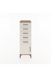 Hyperion Dolap 5 Çekmeceli Tek Kapaklı 44x44x134 - S49M067V7B