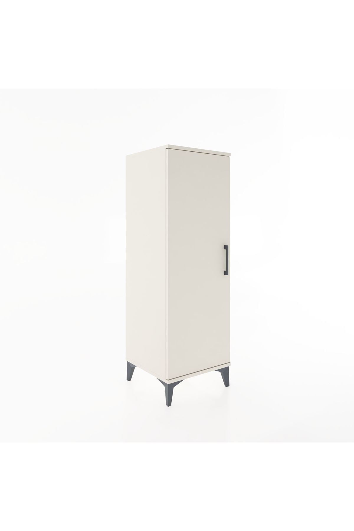 Hyperion Dolap Tek Kapaklı Tek Askılı 44x44x134 - S49M068V1B
