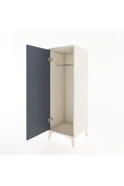 Hyperion Dolap Tek Kapaklı Tek Askılı 44x44x134 - S49M068V2B