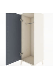 Hyperion Dolap Tek Kapaklı Tek Askılı 44x44x134 - S49M068V2B