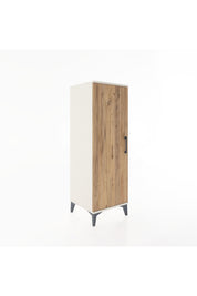 Hyperion Dolap Tek Kapaklı Tek Askılı 44x44x134 - S49M068V3B