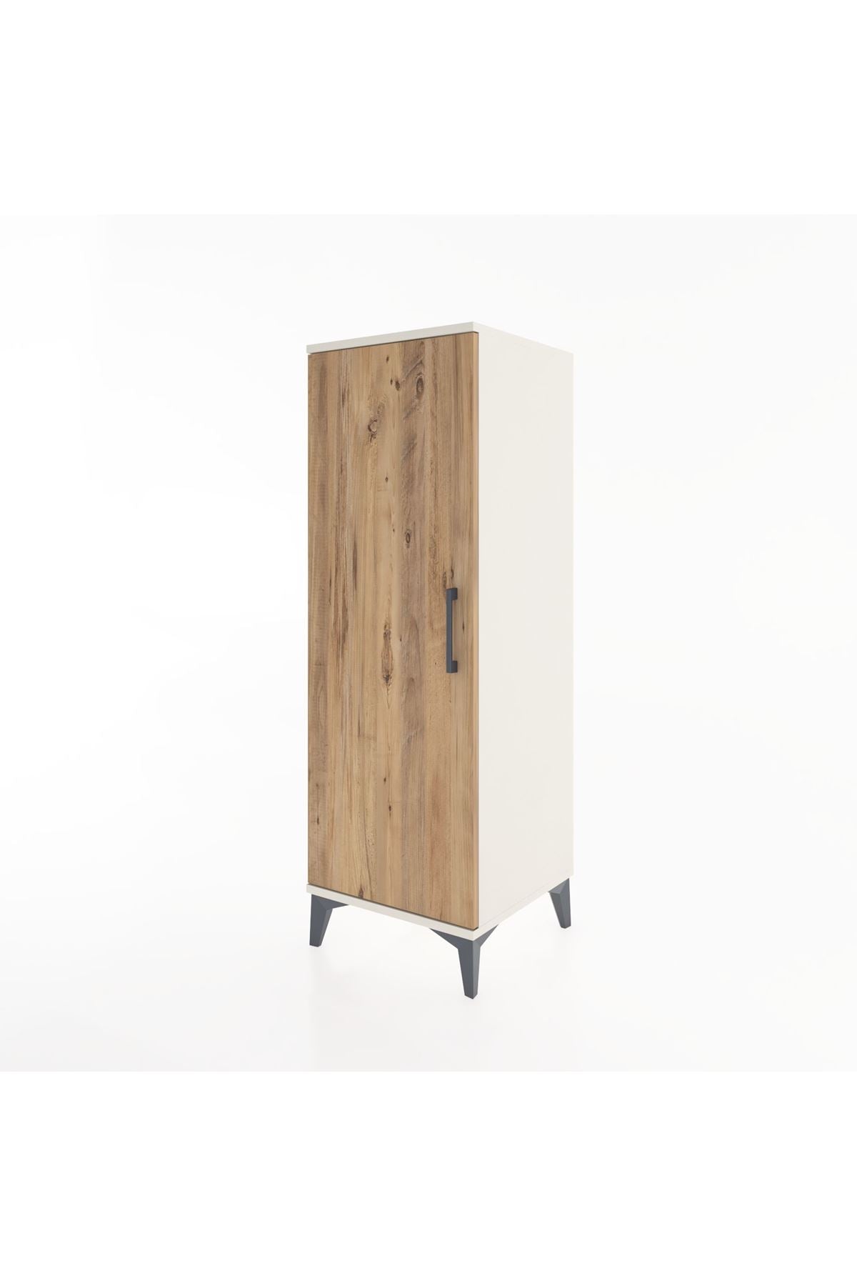 Hyperion Dolap Tek Kapaklı Tek Askılı 44x44x134 - S49M068V3B