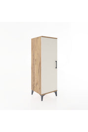 Hyperion Dolap Tek Kapaklı Tek Askılı 44x44x134 - S49M068V7B