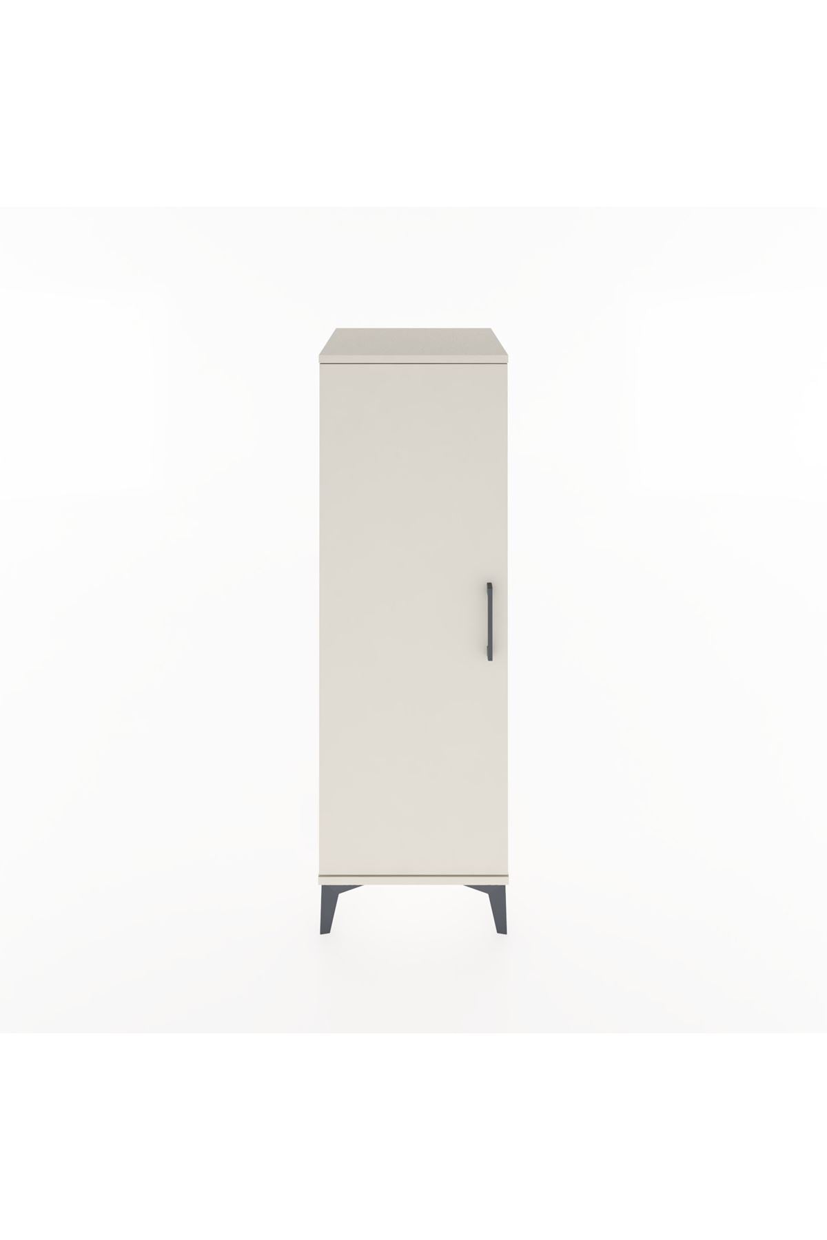 Hyperion Dolap Tek Raflı Tek Kapaklı Tek Askılı 44x44x134 Aytaşı-Aytaşı