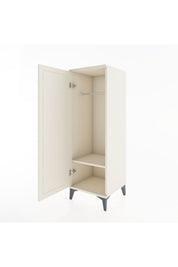 Hyperion Dolap Tek Raflı Tek Kapaklı Tek Askılı 44x44x134 Aytaşı-Aytaşı