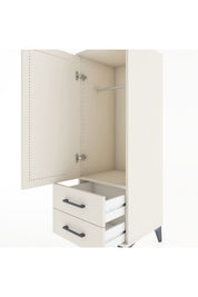Hyperion Dolap Tek Raflı 2 Çekmeceli Tek Askılı 44x44x134 - S49M071V1B