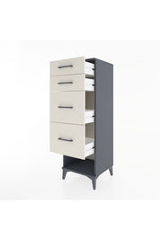 Hyperion Dolap 4 Çekmeceli 44x44x134 Antrasit-Aytaşı