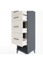 Hyperion Dolap 4 Çekmeceli 44x44x134 Antrasit-Aytaşı