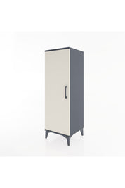 Hyperion Dolap 3 Raflı Tek Kapaklı 44x44x134 Antrasit-Aytaşı
