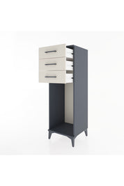 Hyperion Dolap 3 Çekmeceli 44x44x134 Antrasit-Aytaşı