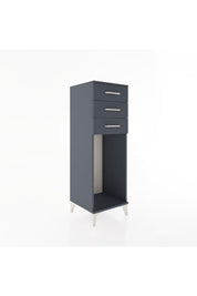 Hyperion Dolap 3 Çekmeceli 44x44x134 Antrasit-Antrasit