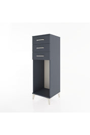 Hyperion Dolap 3 Çekmeceli 44x44x134 Antrasit-Antrasit