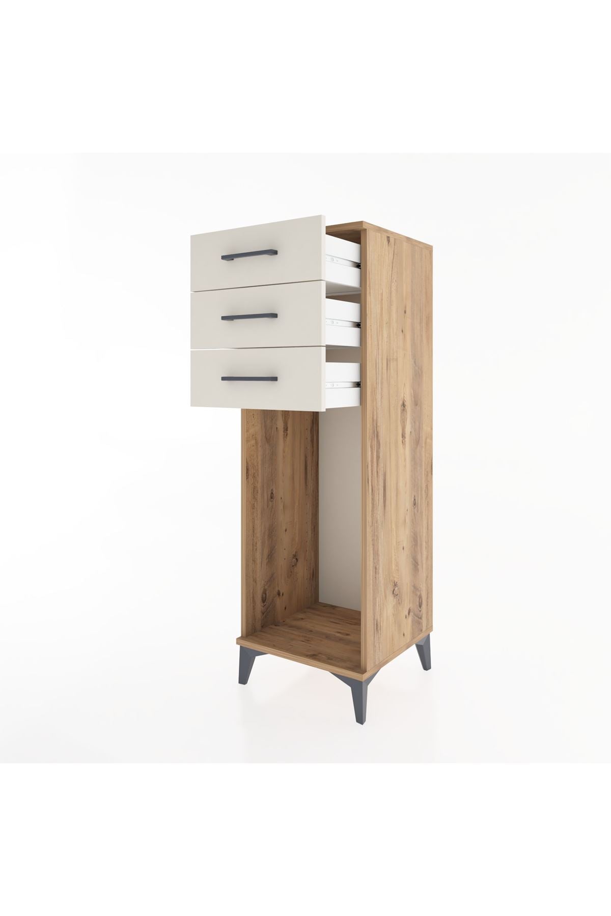 Hyperion Dolap 3 Çekmeceli 44x44x134 Çam-Aytaşı