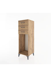 Hyperion Dolap 3 Çekmeceli 44x44x134 Çam-Çam