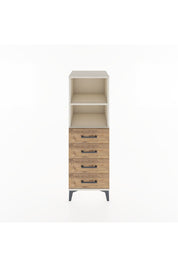 Hyperion Dolap 2 Raflı 4 Çekmeceli 44x44x134 Aytaşı-Çam