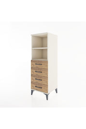 Hyperion Dolap 2 Raflı 4 Çekmeceli 44x44x134 Aytaşı-Çam