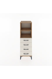 Hyperion Dolap 2 Raflı 4 Çekmeceli 44x44x134 Çam-Aytaşı