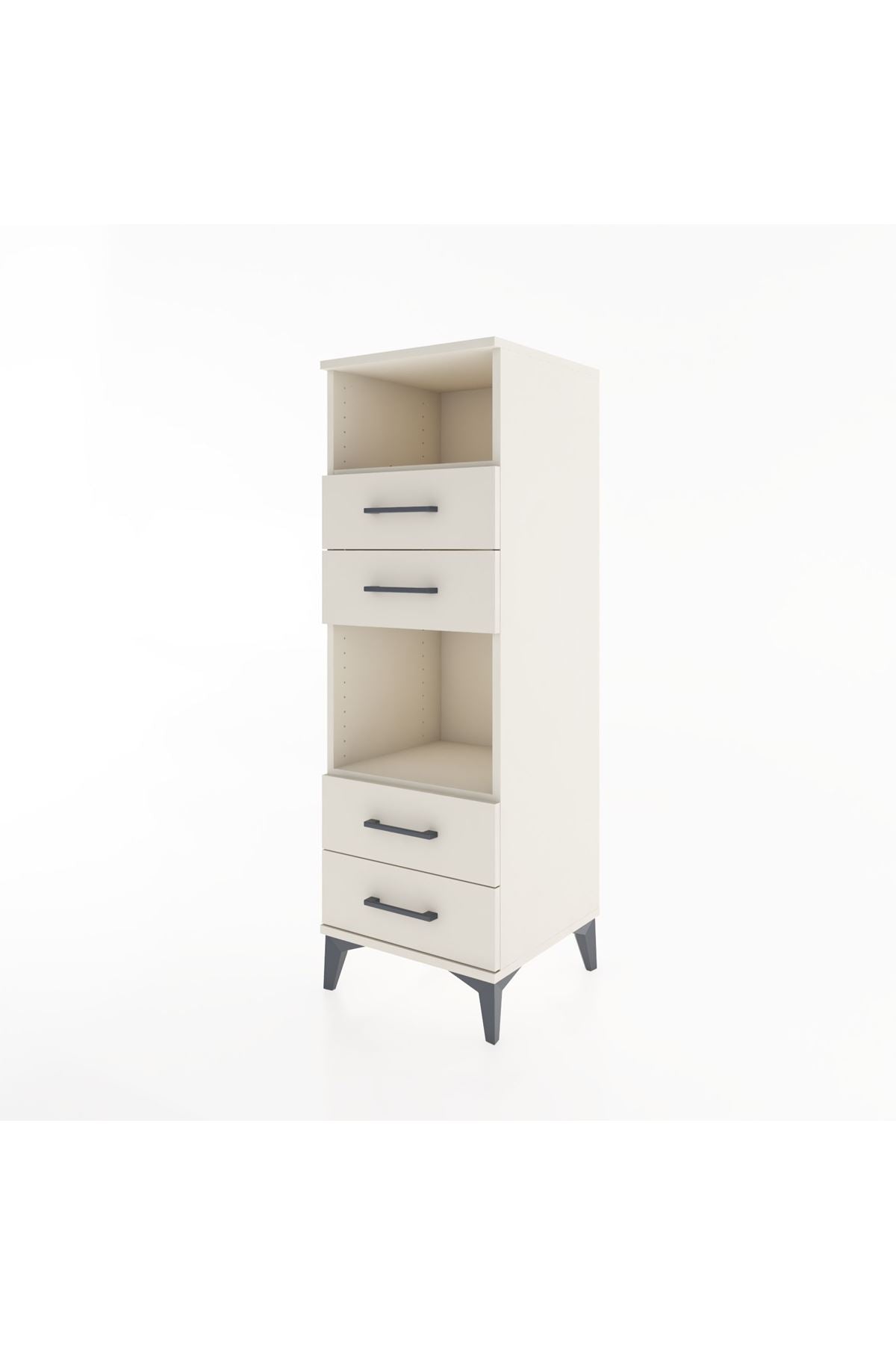 Hyperion Dolap 2 Raflı 4 Çekmeceli 44x44x134 Aytaşı-Aytaşı