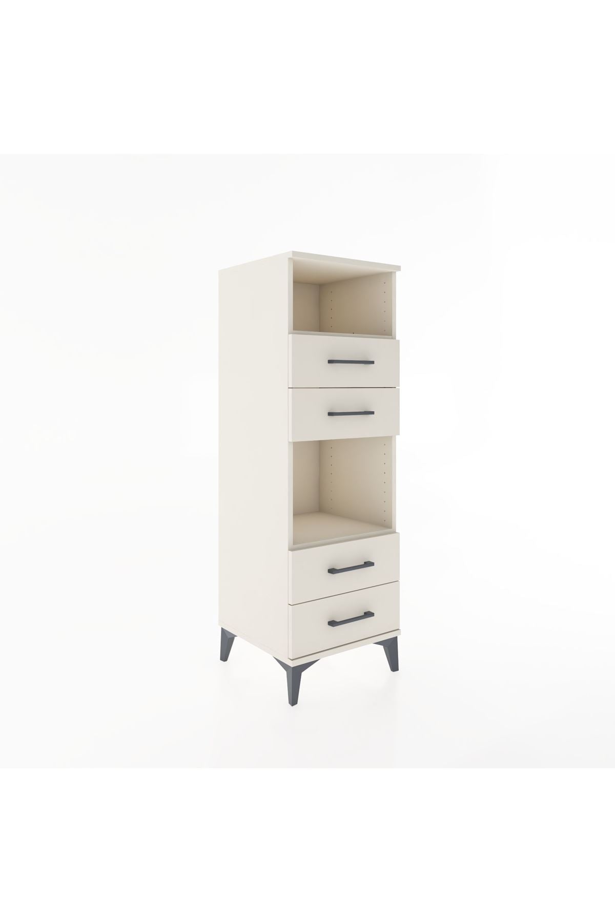 Hyperion Dolap 2 Raflı 4 Çekmeceli 44x44x134 Aytaşı-Aytaşı