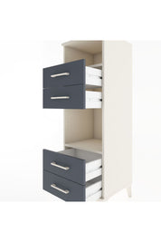 Hyperion Dolap 2 Raflı 4 Çekmeceli 44x44x134 Aytaşı-Antrasit