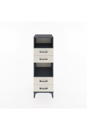 Hyperion Dolap 2 Raflı 4 Çekmeceli 44x44x134 Antrasit-Aytaşı