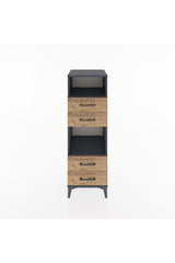 Hyperion Dolap 2 Raflı 4 Çekmeceli 44x44x134