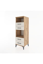 Hyperion Dolap 2 Raflı 4 Çekmeceli 44x44x134 Çam-Aytaşı