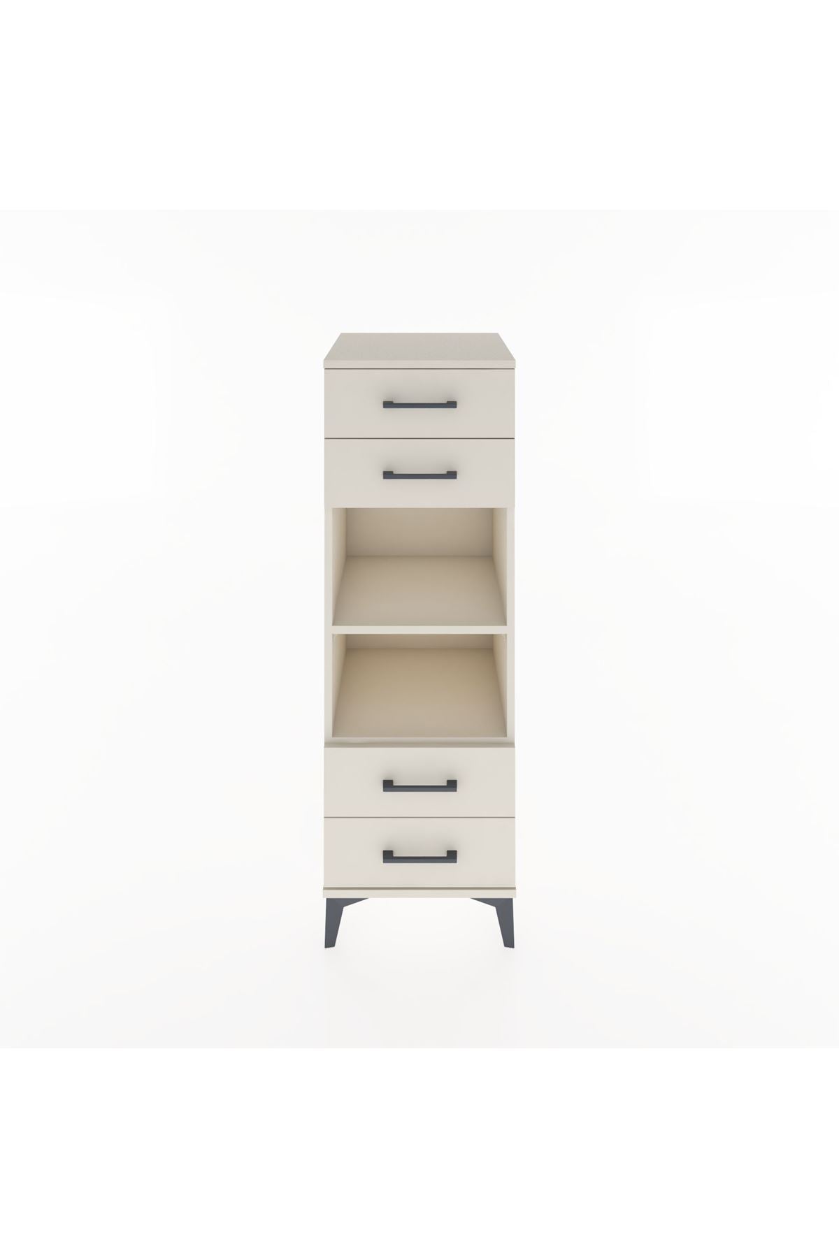 Hyperion Dolap 2 Raflı 4 Çekmeceli 44x44x134 Aytaşı-Aytaşı